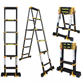 Стремянка телескопическая Raybe RD230 2,3 м