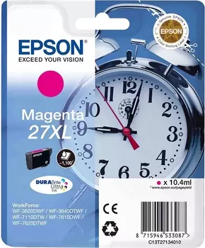 Струйный картридж Epson 27 XL Magenta (C13T27134022)