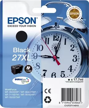 Струйный картридж Epson 27XL Black (C13T27114022)