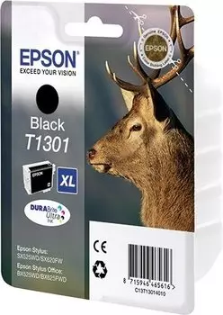 Струйный картридж Epson T1301 XL Black (C13T13014012)