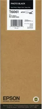 Струйный картридж Epson T6061 Photo Black (C13T606100)