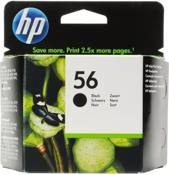 Струйный картридж HP 56 Black (C6656AE)