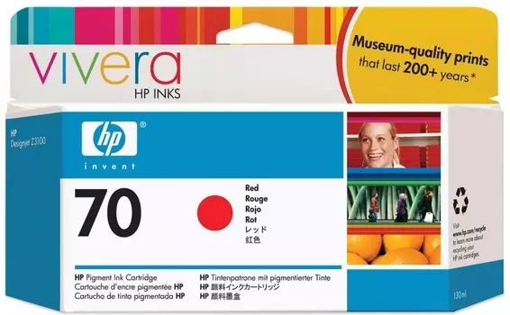 Струйный картридж HP 70 Red (C9456A)