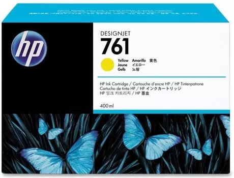 Струйный картридж HP 761 Yellow (CM992A)