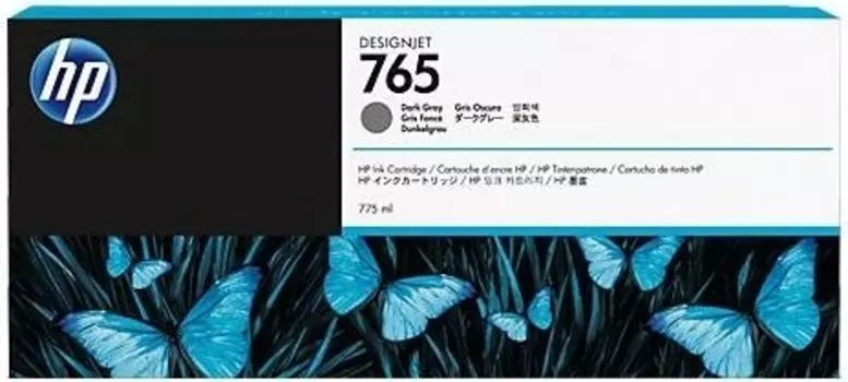 Струйный картридж HP 765 Dark Gray (F9J54A)
