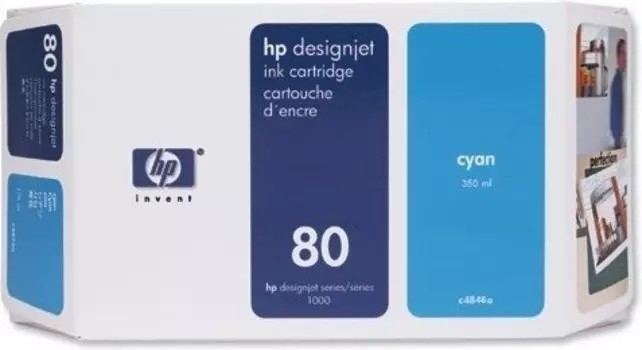 Струйный картридж HP 80 Cyan (C4846A)