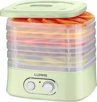 Сушилка для овощей и фруктов LUMME LU-1853 зеленый нефрит