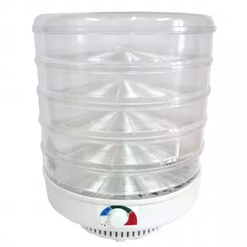 Сушилка для овощей Ветерок-2 (кол-во сит-5) в гофротаре, прозрачный, 600 Вт, темпер. от 30С до 70С