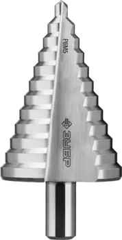 Сверло ступенчатое, ЗУБР, ПРОФЕССИОНАЛ, 29670-6-52