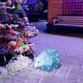 Светодиодная фигура медведь Luxor уличная (9234-8) 0,30 м