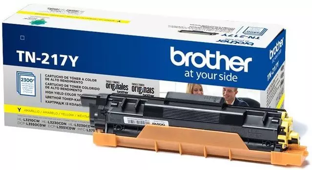 Тонер-картридж Brother TN217Y