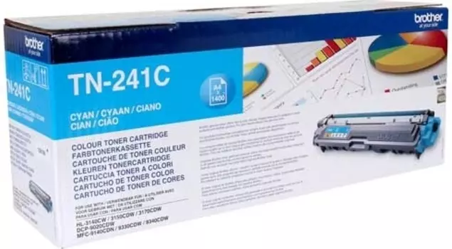 Тонер-картридж Brother TN-241C Cyan