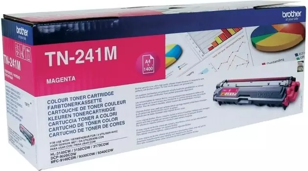 Тонер-картридж Brother TN-241M Magenta