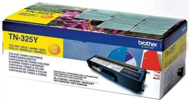 Тонер-картридж Brother TN-325Y Yellow