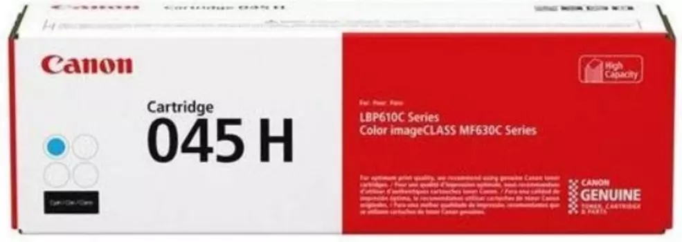 Тонер-картридж CANON 045HC Cyan (1245C002)