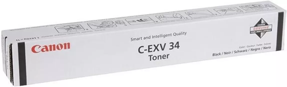 Тонер-картридж Canon C-EXV34 Black (3782B002)