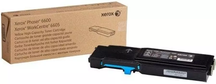 Тонер-картридж Xerox 106R02249 Cyan