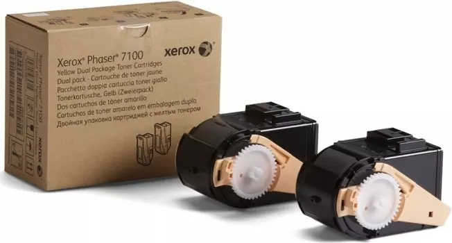 Тонер-картридж Xerox 106R02611 Yellow