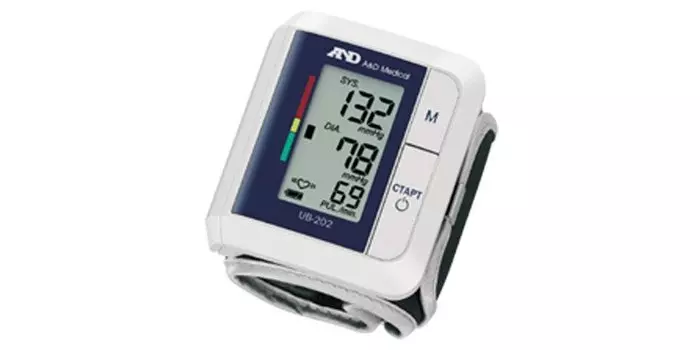 Тонометр запястный A&amp;D UB-202