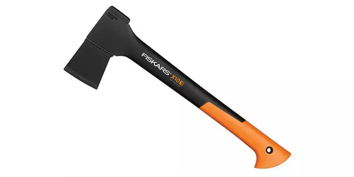 Топор Fiskars X10-S средний/Black-Orange