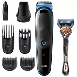 Триммер Braun MGK5245, 7-в-1 + Бритва Gillette