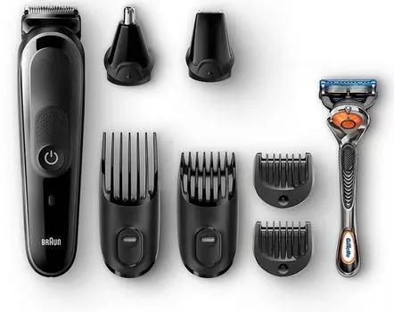 Триммер Braun MGK5260, 8-в-1 + Бритва Gillette