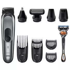 Триммер Braun MGK7221, 10-в-1 + Бритва Gillette