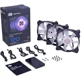Вентилятор для корпуса Cooler Master MasterFan Pro 120 Air Flow RGB 3 in 1 (MFY-F2DC-113PC-R1)