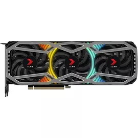 Видеокарта 10 Гб PNY GeForce RTX 3080 XLR8 Gaming REVEL EPIC-X RGB Triple Fan LHR (VCG308010LTFXP-BLK) oem