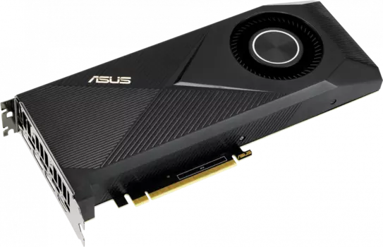 Видеокарта 24 Гб Asus NVIDIA GeForce RTX 3090 (TURBO-RTX3090-24G) OEM