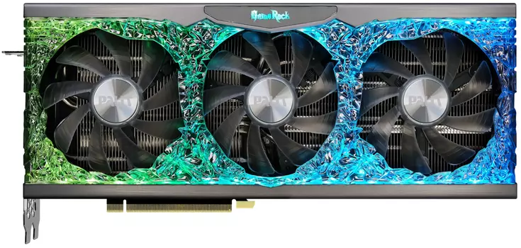 Видеокарта 24 Гб Palit NVIDIA GeForce RTX 3090 GameRock (NED3090T19SB-1021G)
