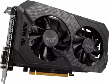 Видеокарта 4 Гб Asus NVIDIA GeForce GTX 1650 TUF Gaming 4GD6-P (TUF-GTX1650-4GD6-P-GAMING)