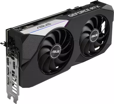 Видеокарта 8 Гб Asus GeForce RTX 3070 Dual V2 OC LHR (DUAL-RTX3070-O8G-V2)