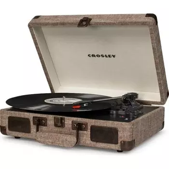 Виниловый проигрыватель Crosley Cruiser Deluxe CR8005D Havana c Bluetooth