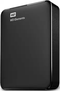 Внешний жесткий диск 4 Тб Western Digital Elements Portable (WDBU6Y0040BBK) Micro USB Type-B, черный