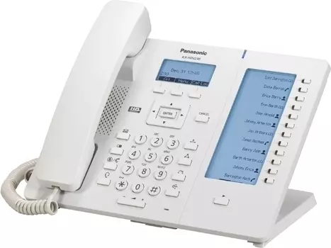 VoIP-телефон Panasonic KX-HDV230RU White