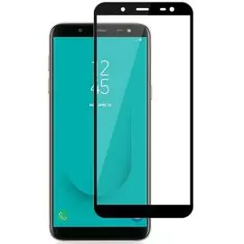 Защитное стекло skinBOX full screen для Samsung Galaxy J8 (2018) SP-858 (4660041405859) Черный