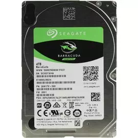 Жесткий диск 4 Тб Seagate Barracuda Compute (ST4000LM024) 2.5", SATA-III, 5400 об/мин