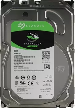 Жесткий диск 8 Тб Seagate Barracuda Compute (ST8000DM004) 3.5", SATA-III, 5400 об/мин