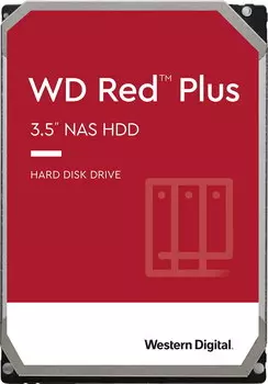 Жесткий диск HDD 14 Тб Western Digital WD Red Plus (WD140EFGX) 3.5" SATA-III