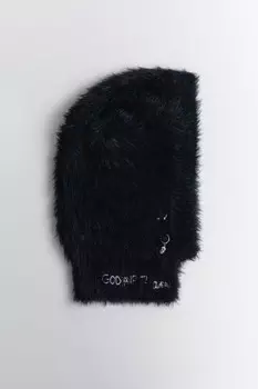 Балаклава пушистая с пирсингом