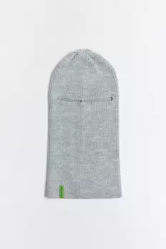 Балаклава вязаная из переработанных материалов