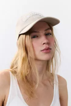 Бейсболка хлопковая с вышивкой