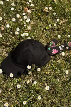 Бейсболка хлопковая с завязками