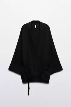 Блузка-кимоно с поясом