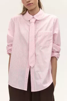 Блузка классическая с галстуком