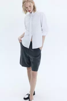 Блузка классическая с галстуком в тон