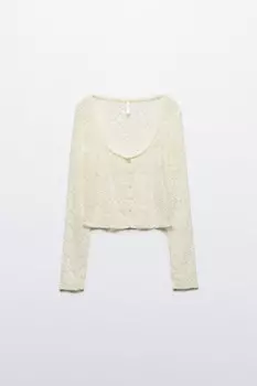 Блузка-лонгслив домашняя кружевная