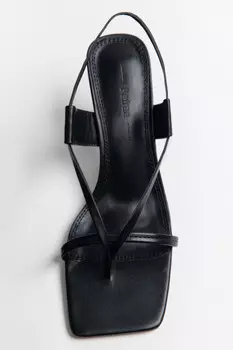 Босоножки-вьетнамки на тонких ремешках