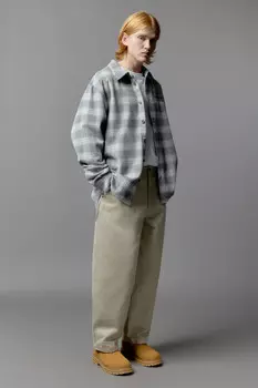 Брюки baggy fit широкие из хлопка